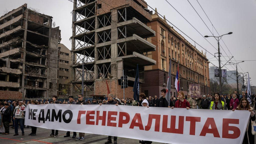 protest za odbranu Generalštaba