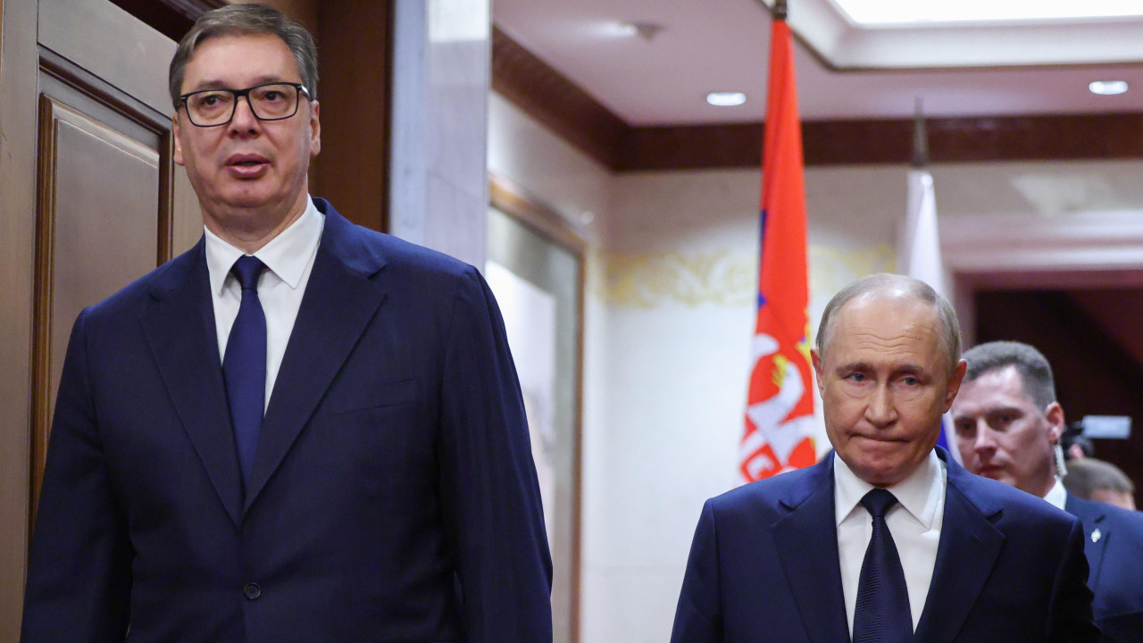 Aleksandar Vučić i Vladimir Putin
