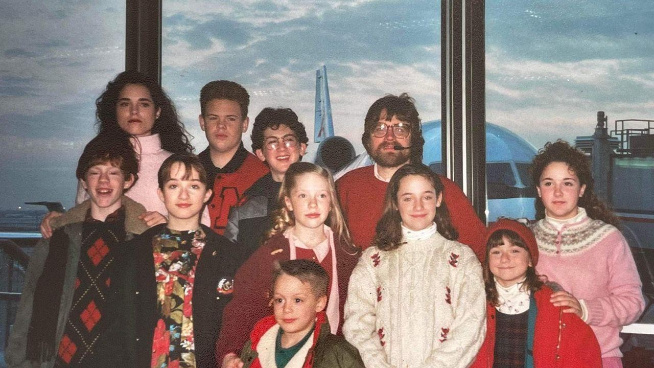 Deca tokom snimanja Sam u kući