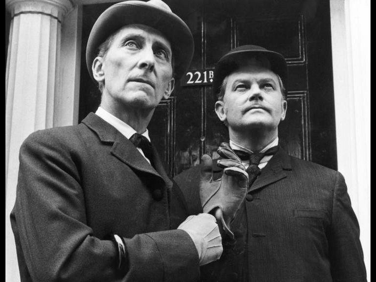 Crno-bela fotografija dvojice muškaraca sa šeširima