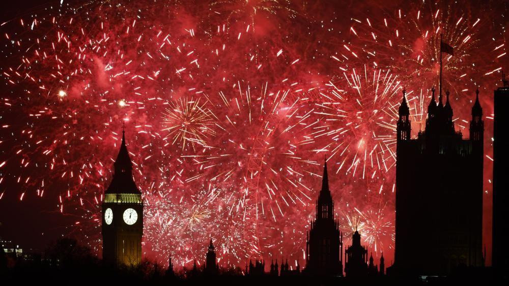 Spektakularni vatromet u Londonu