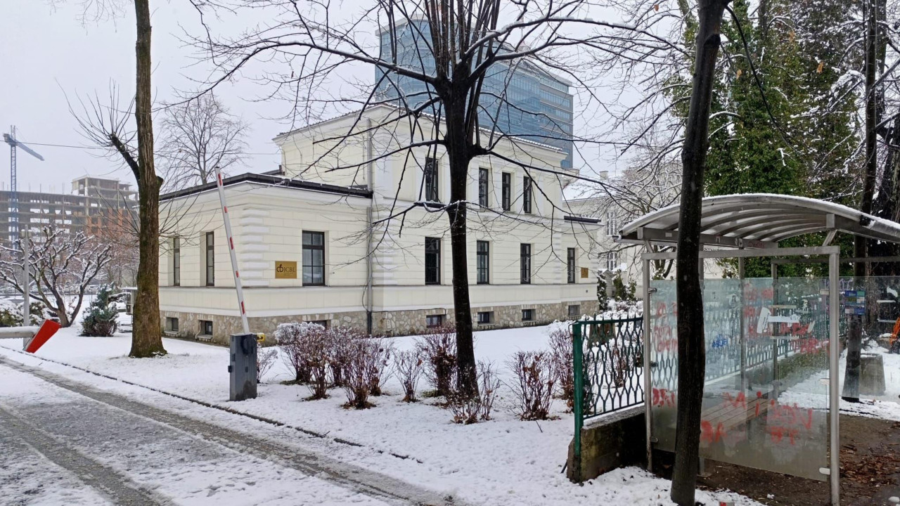 Ulice Banje Luke pod snegom