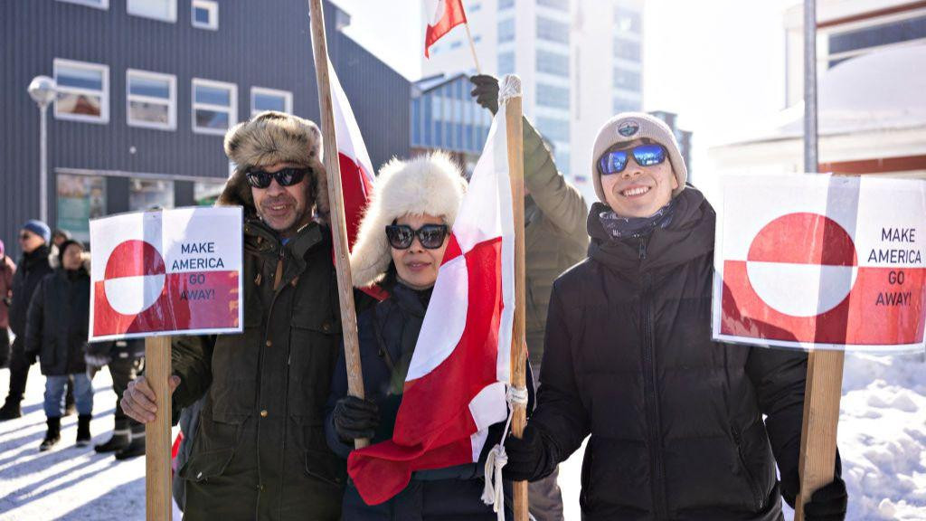 grenland, amerika hoće grenland, protest grenlanđana zbog trampove ideje