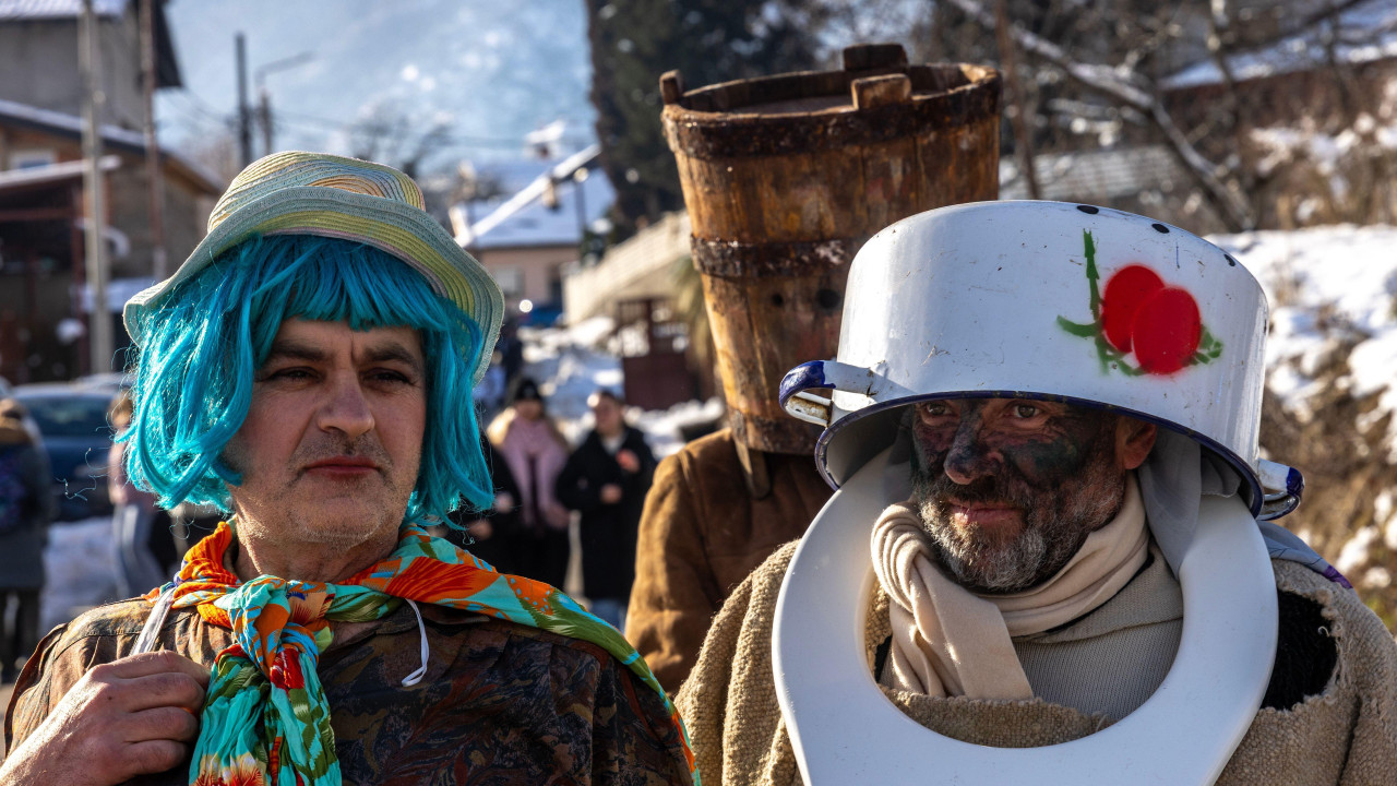karneval u severnoj makedoniji, maskenbal u severnoj makedoniji, tradicionalni festival u vevčanima