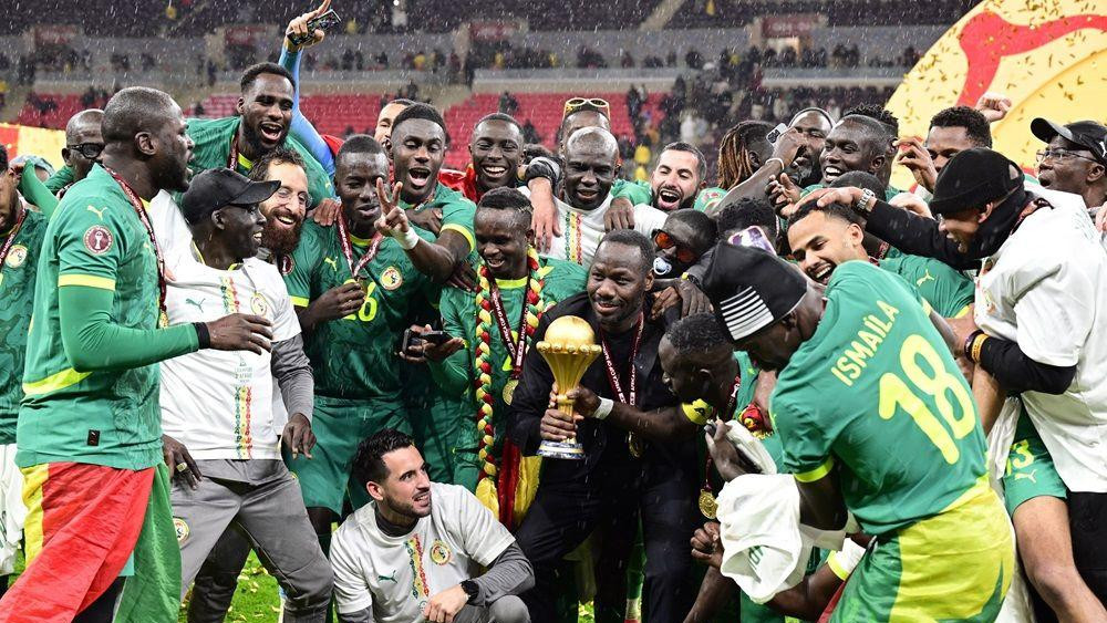 slavlje fudbalera senegala