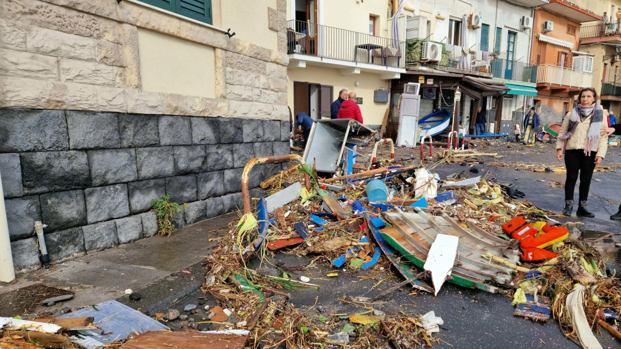 nevreme na siciliji, oluja na siciliji, oluja hari pogodila siciliju