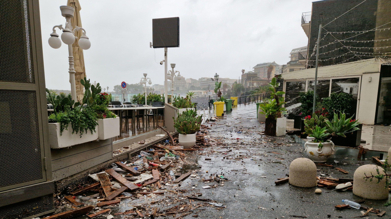 nevreme na siciliji, oluja na siciliji, oluja hari pogodila siciliju