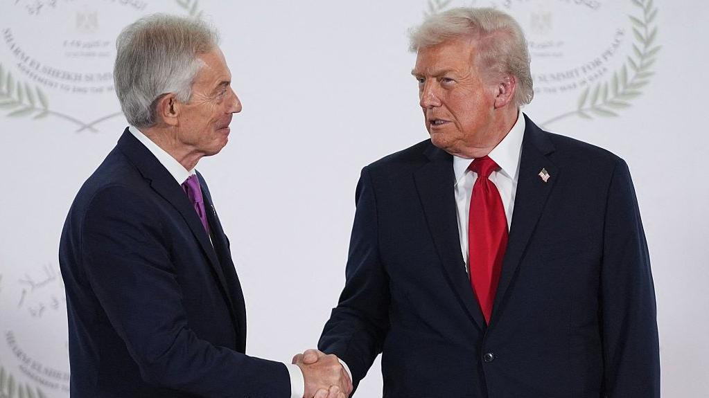 Toni Bler i Donald Tramp