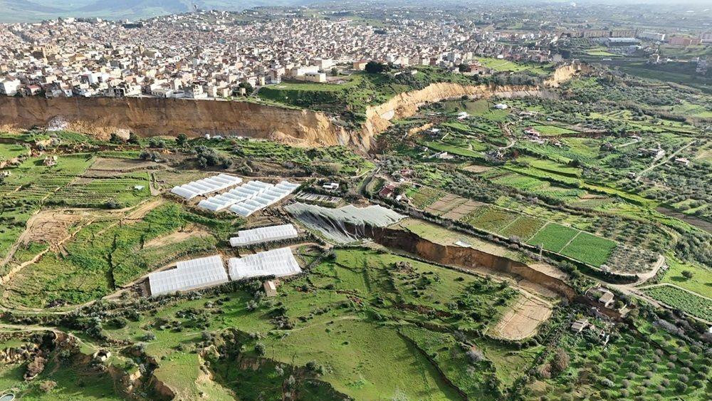 klizište u gradiću Nišemi na siciliji