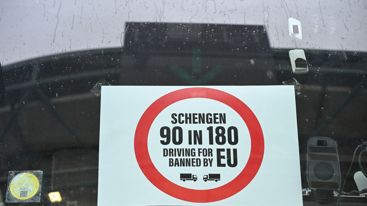 protest kamiondžija na Balkanu