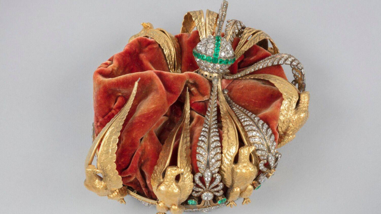 oštećena krune kraljice Evgenije 