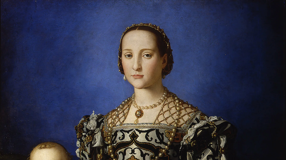 Portret Eleonore di Toledo koji je naslikao Broncino (oko 1545) može se tumačiti i kao snažan simbol političkog i ekonomskog preporoda Firence 
