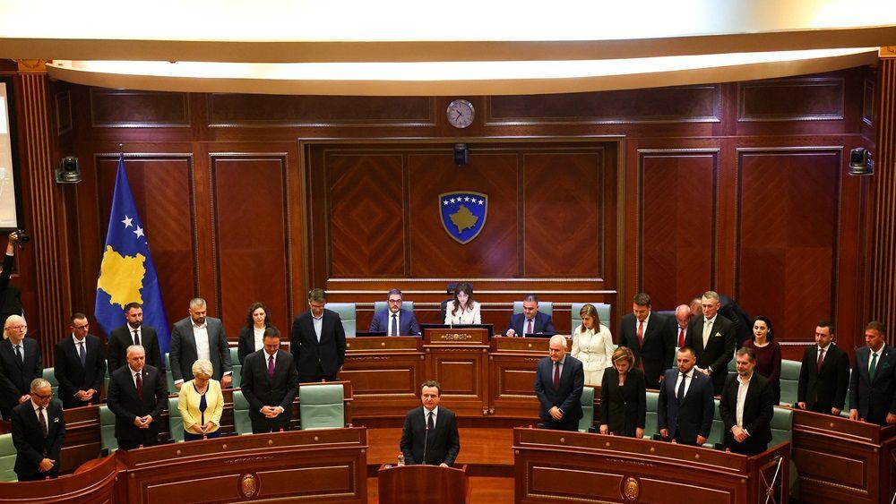 kurti i novi ministri polažu zakletvu u skupštini kosova