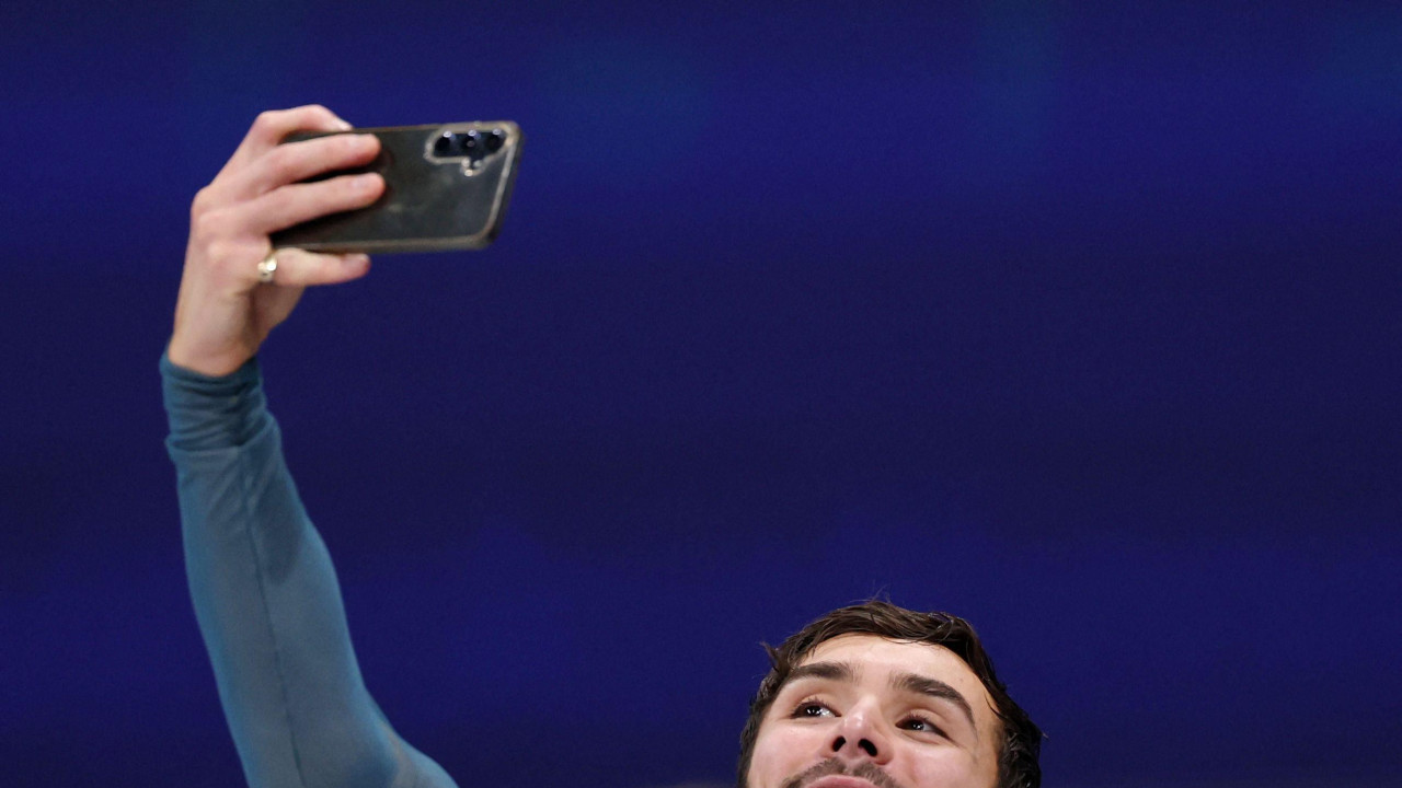 Gijom Sizeron i Lorans Furnije Bodri olimpijski šampioni u umetničkom klizanju u parovima, umetničko klizanje, klizači, zimske olimpijske igre u italiji