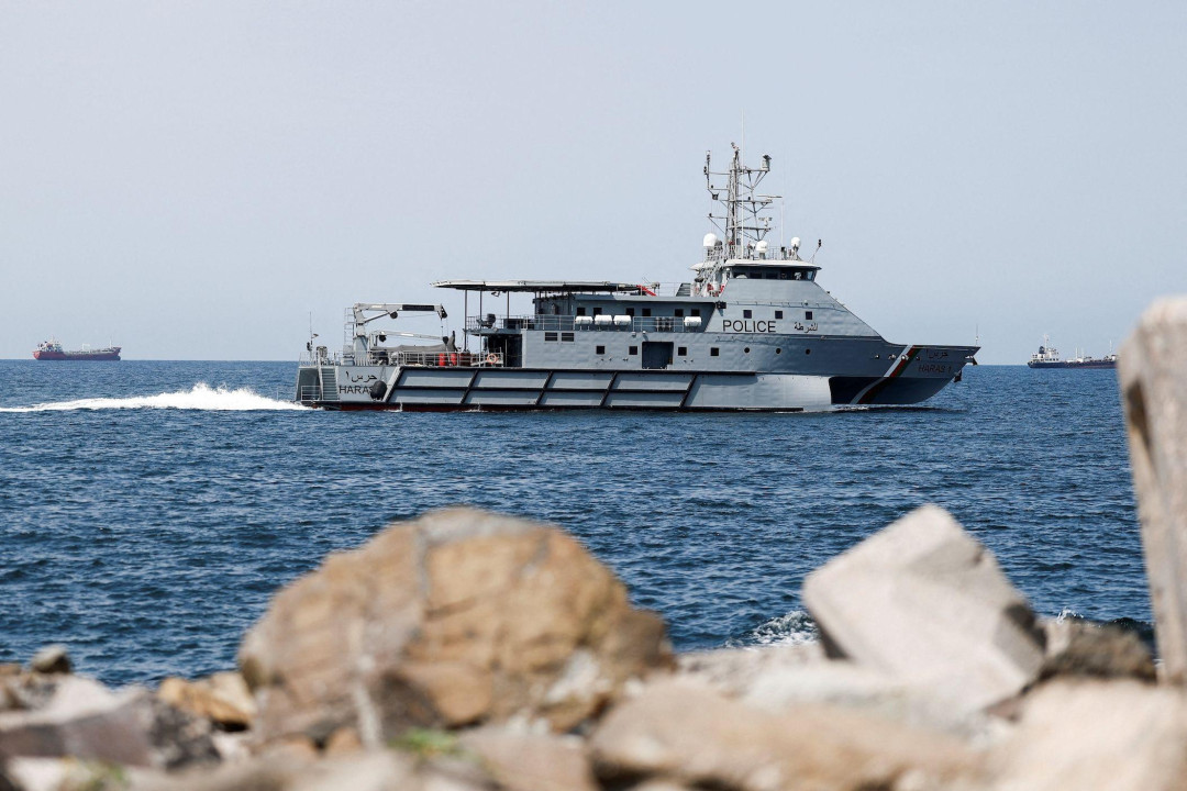 Patrolne brod omanske policije u Ormuskom zalivu