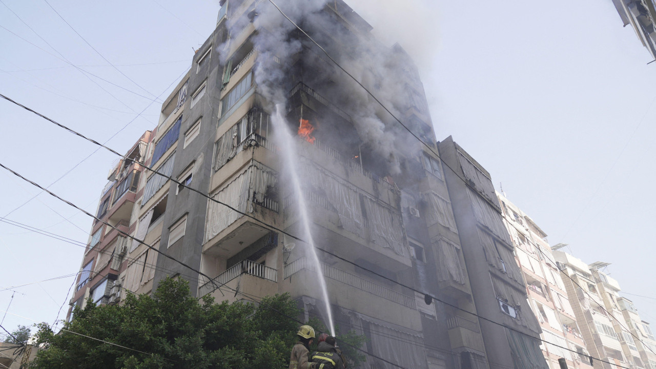 zgrada u Bejrutu pogođena u izraelskom napadu