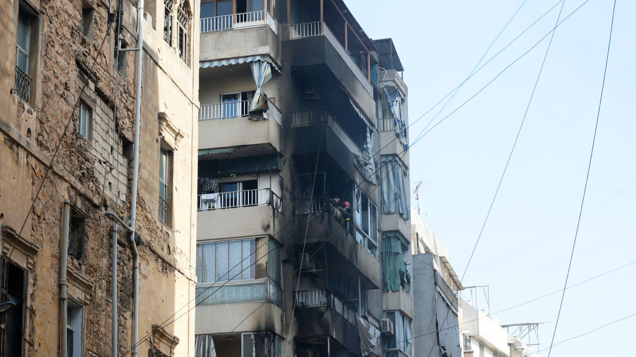 zgrada u bejrutu pogođena u izraelskom napadu 