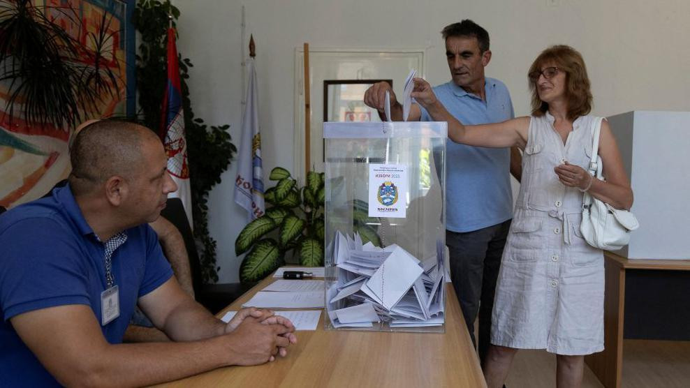 glasanje u Kosjeriću