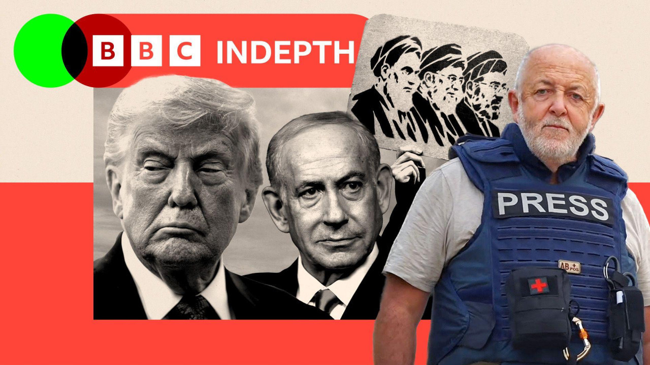 kolaž fotografija netanjahu, tramp, boune