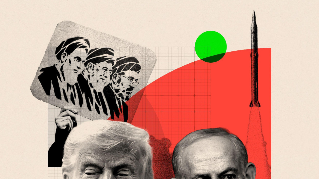 Donald Tramp i Benjamim Netanjahu 