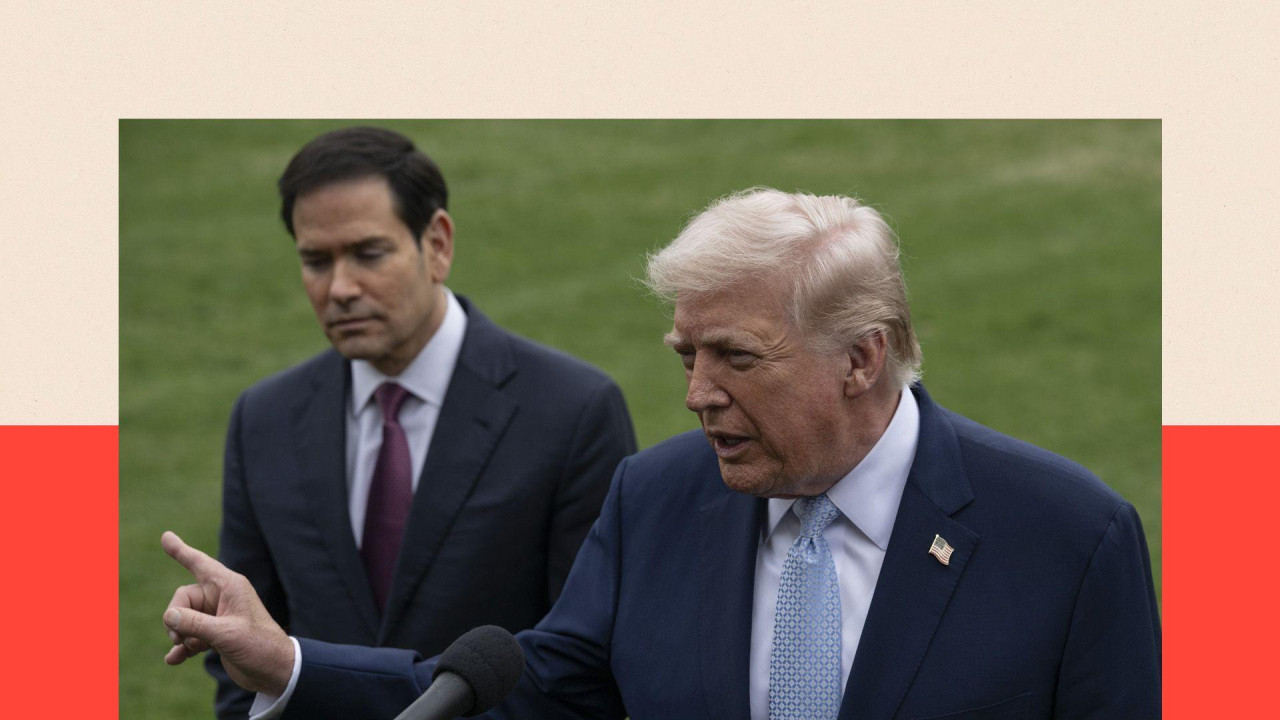 Donald Tramp i državni sekretar Marko Rubio