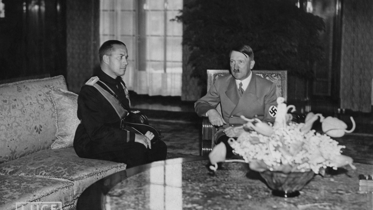 Galeaco Ćano i Adolf Hitler