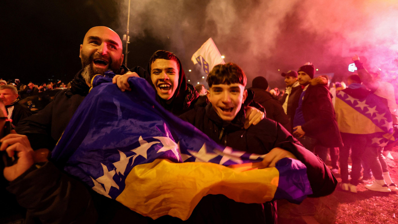 Slavlje sa zastavom u Sarajevu