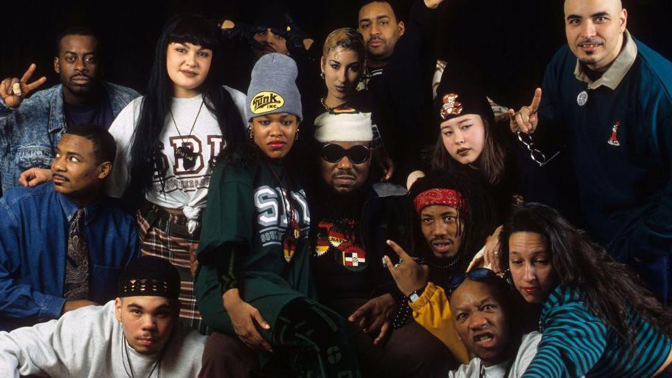 Afrika Bambata sa ekipom Zulu Nacije 10 februara 1995. u Njujorku