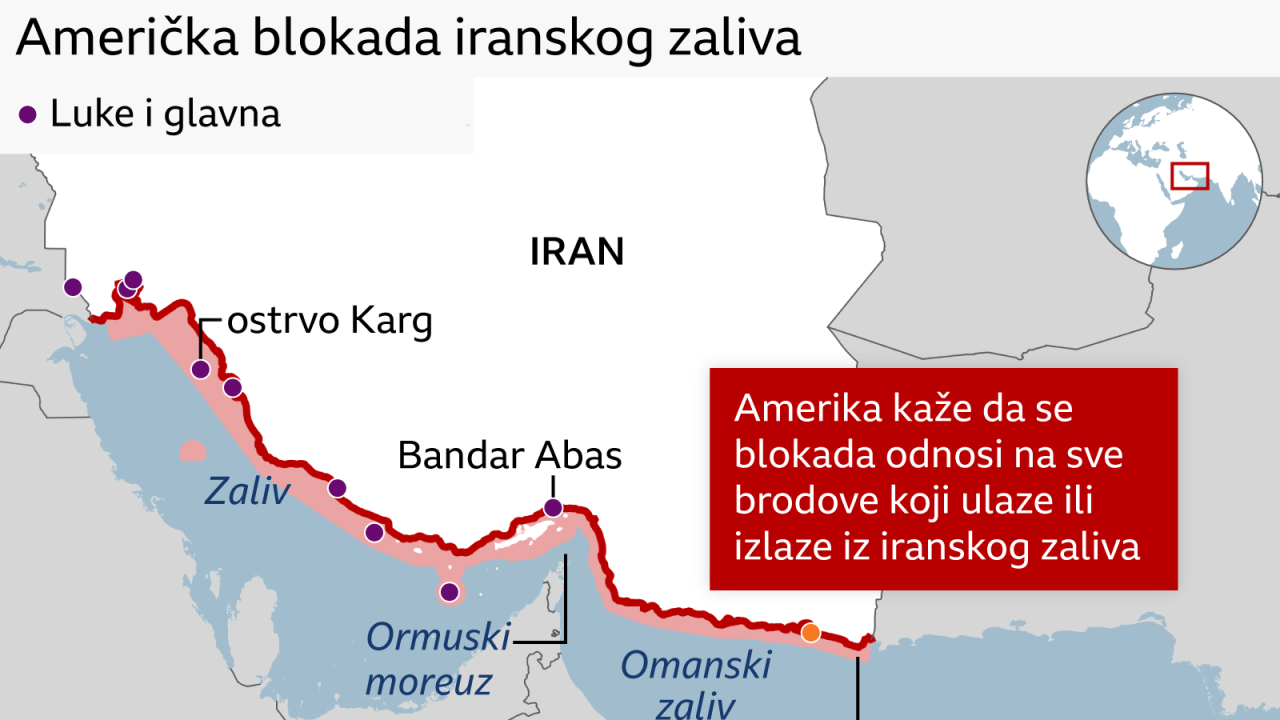 američka blokada ormuskog moreuza