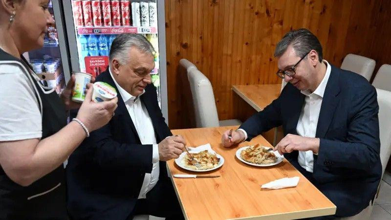 Bivši mađarski premijer Viktor Orban i predsednik Srbije Aleksandar Vučić 