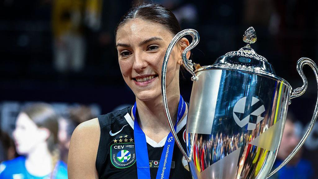 Tijana Bošković sa titulom prvaka Evrope