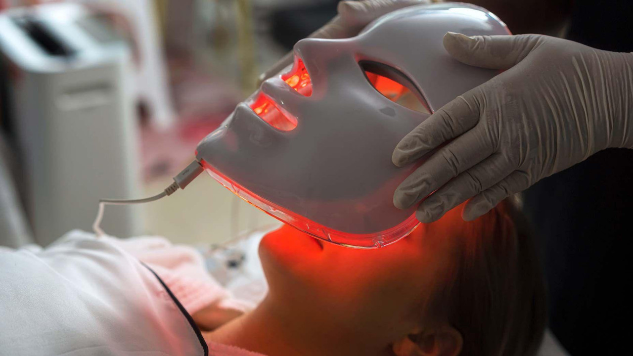 led maske, terapija led maskama