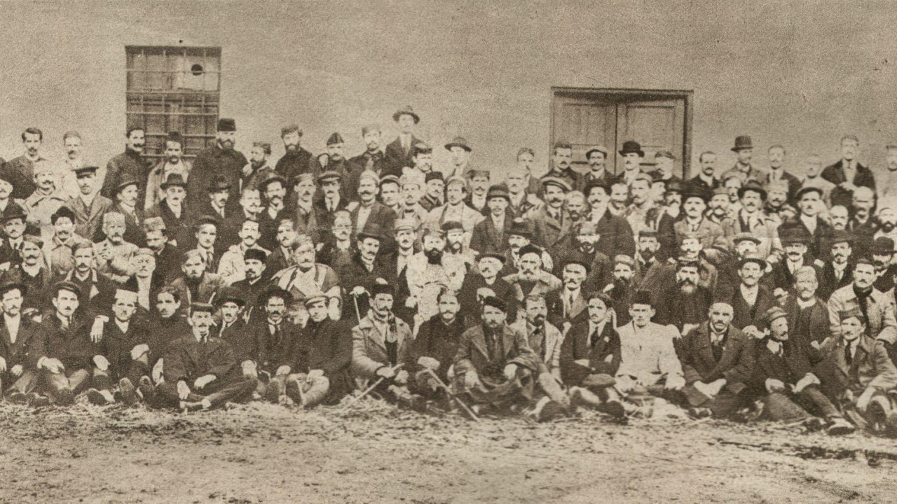 Članovi Velike narodne skupštine u Podgorici u novembru 1918. godine