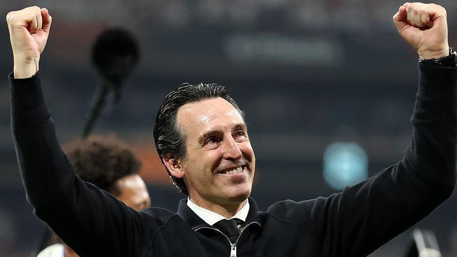 Unai Emery has won five European trophies as a manager