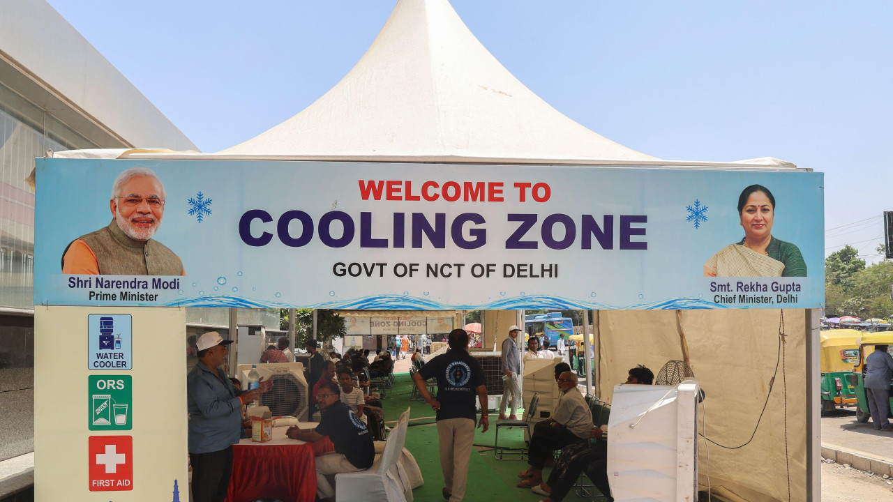zona za hlađenje u delhiju, vrućine u indiji