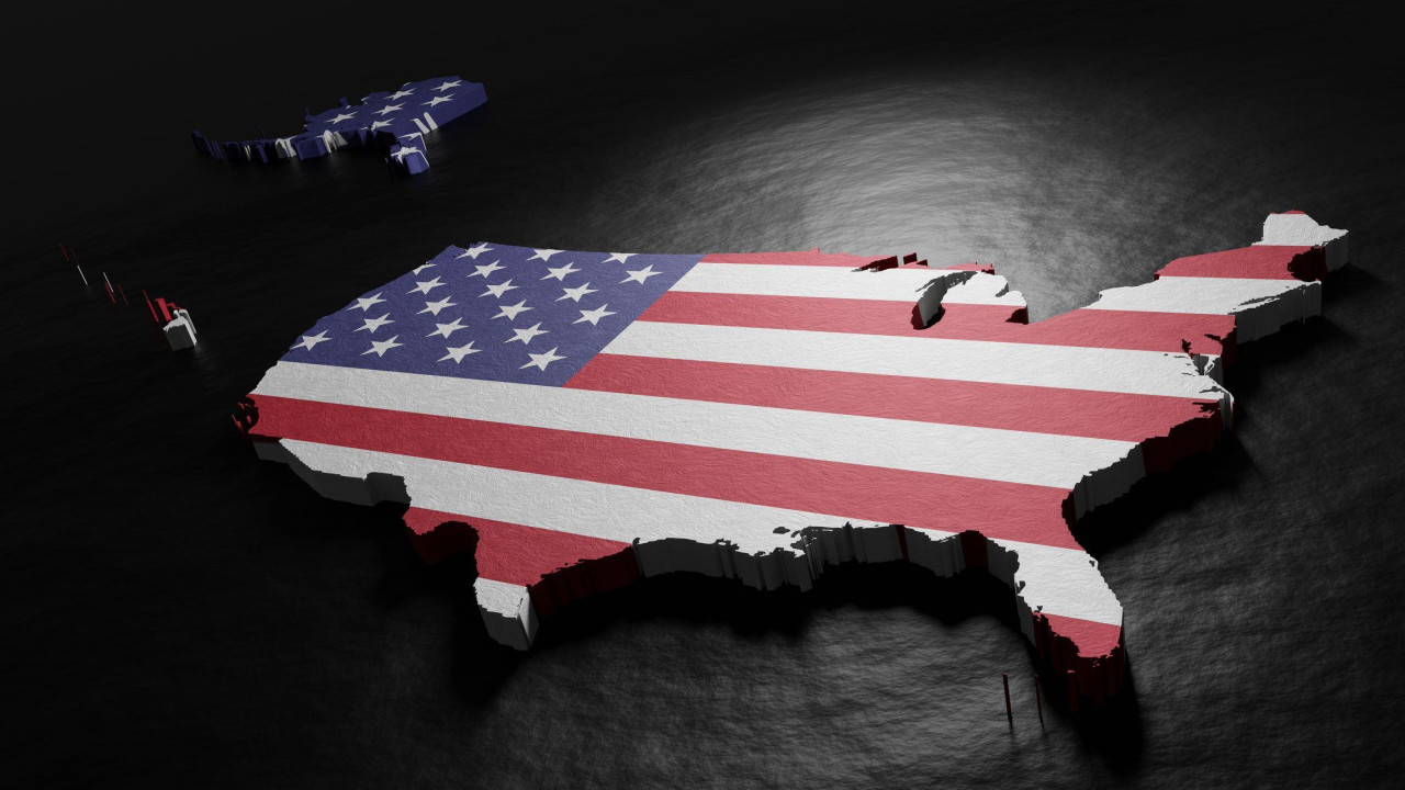 Mapa Sjedinjenih Američkih Država