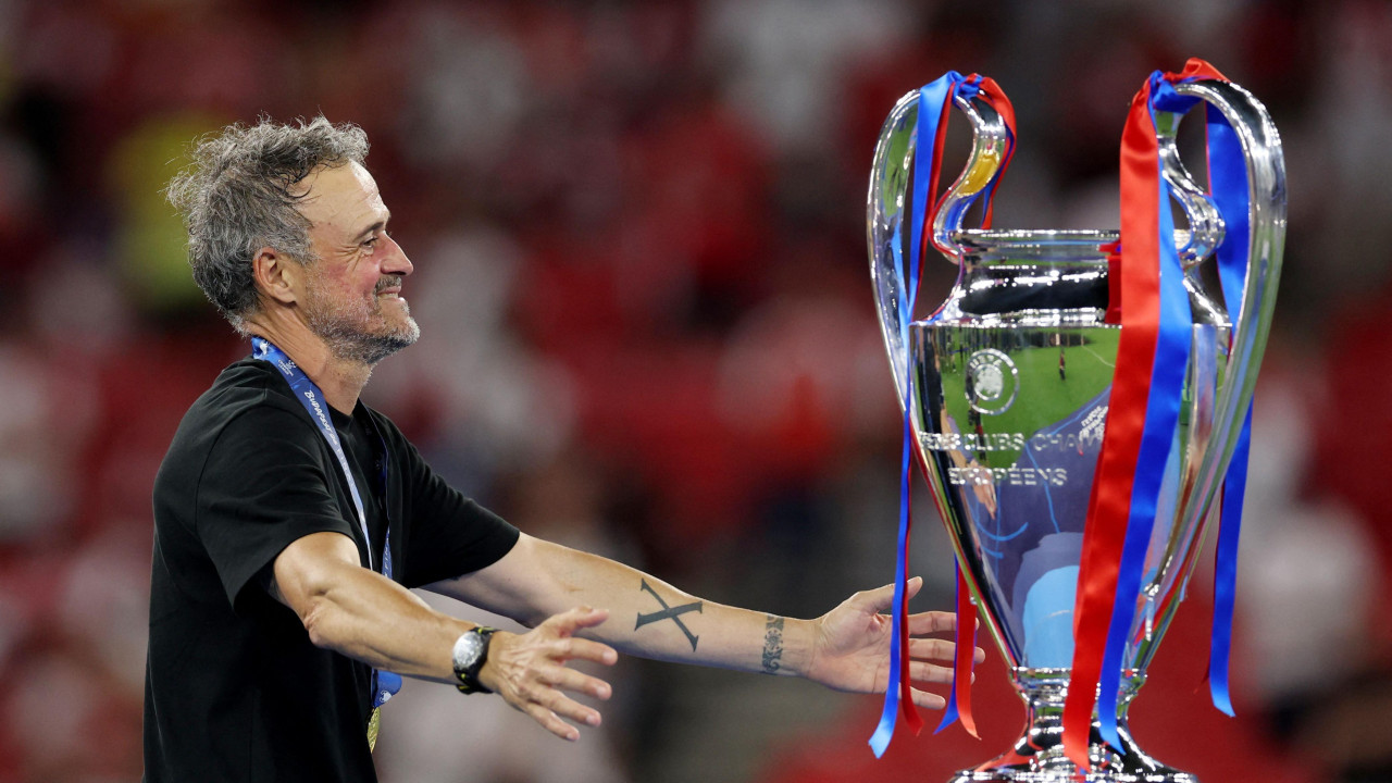 Luis Enrike, trener PSŽ-a i trofej Lige šampiona