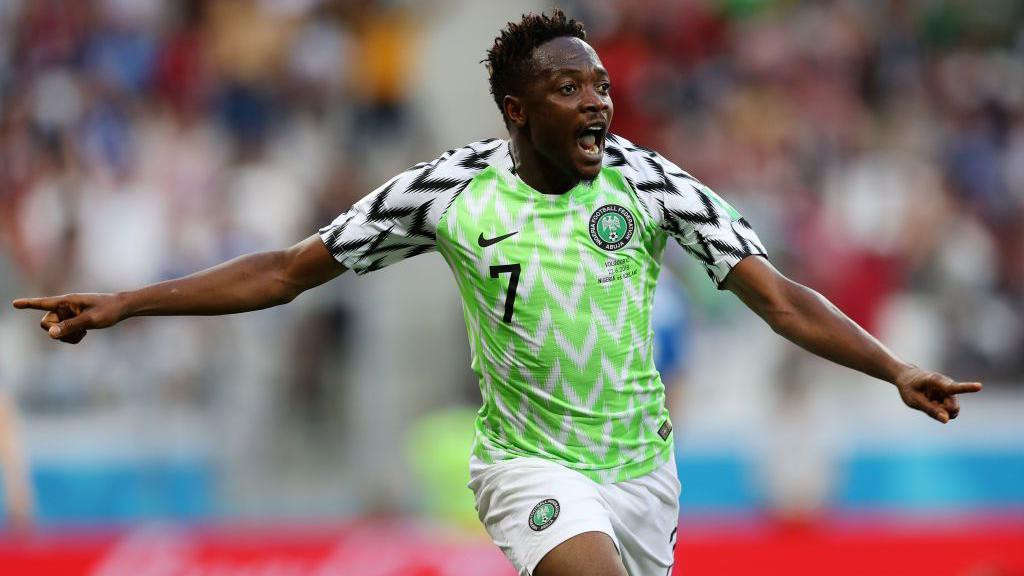 Ahmed Musa u dresu Nigerije