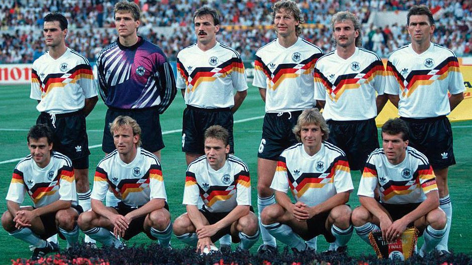 nemački tim na svetskom prvenstvu u italiji 1990.