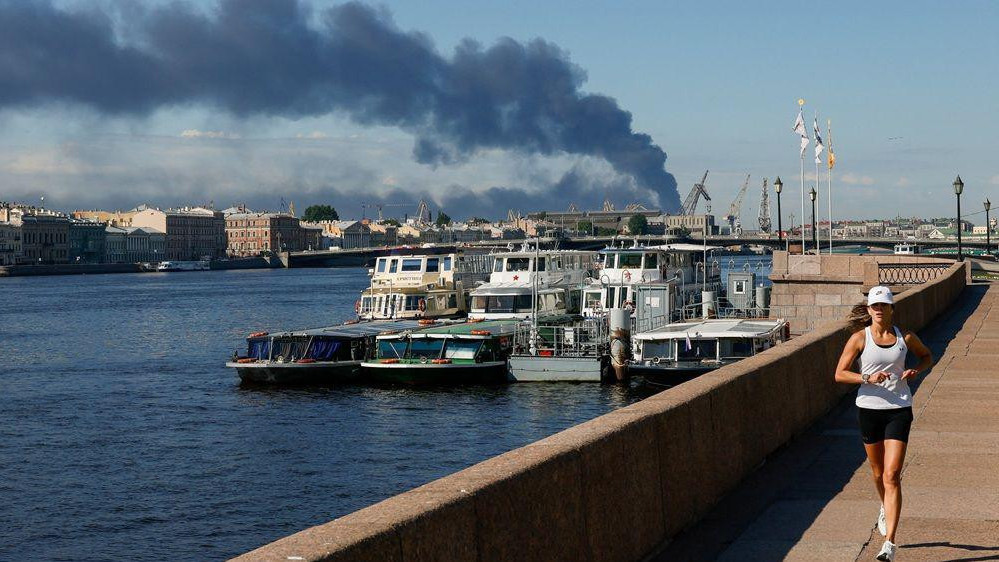 ukrajinski napad na sankt peterburg