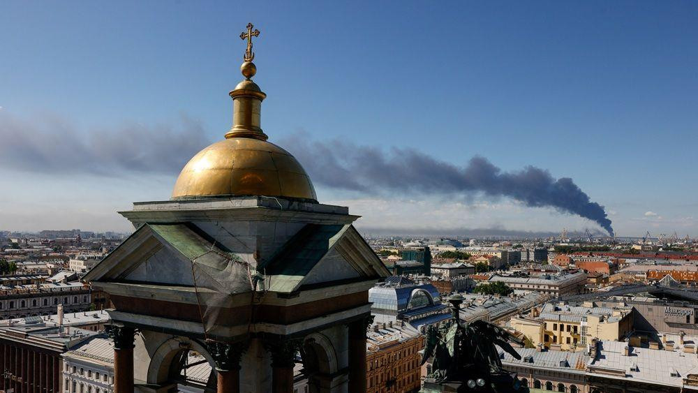 ukrajinski napad na sankt peterburg