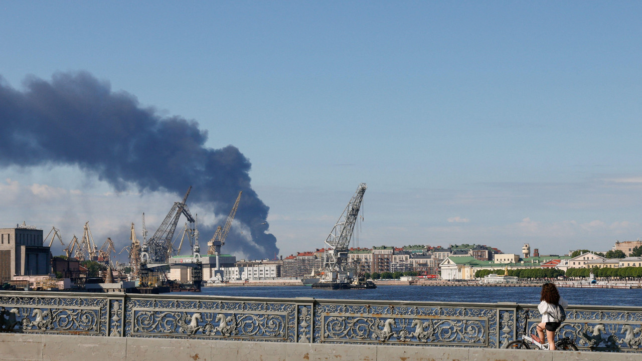 ukrajinski napad na sankt peterburg