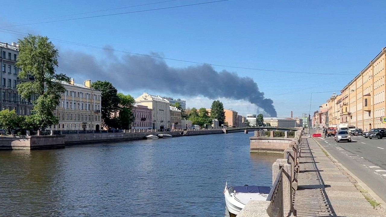ukrajinski napad na Sankt Peterburg