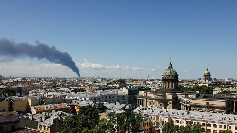 ukrajinski napad na Sankt Peterburg