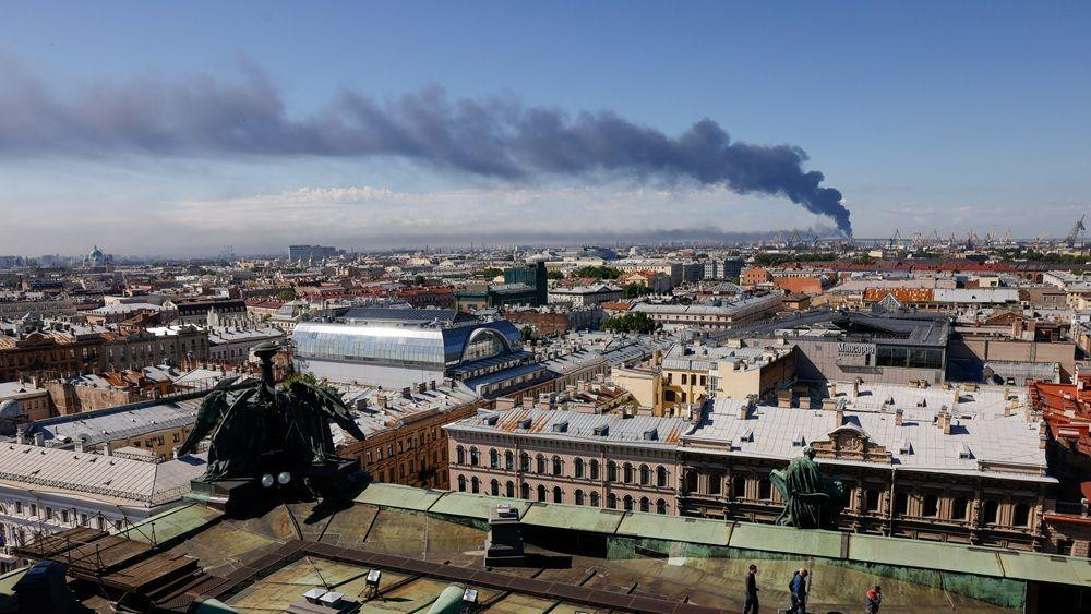 ukrajinski napad na Sankt Peterburg