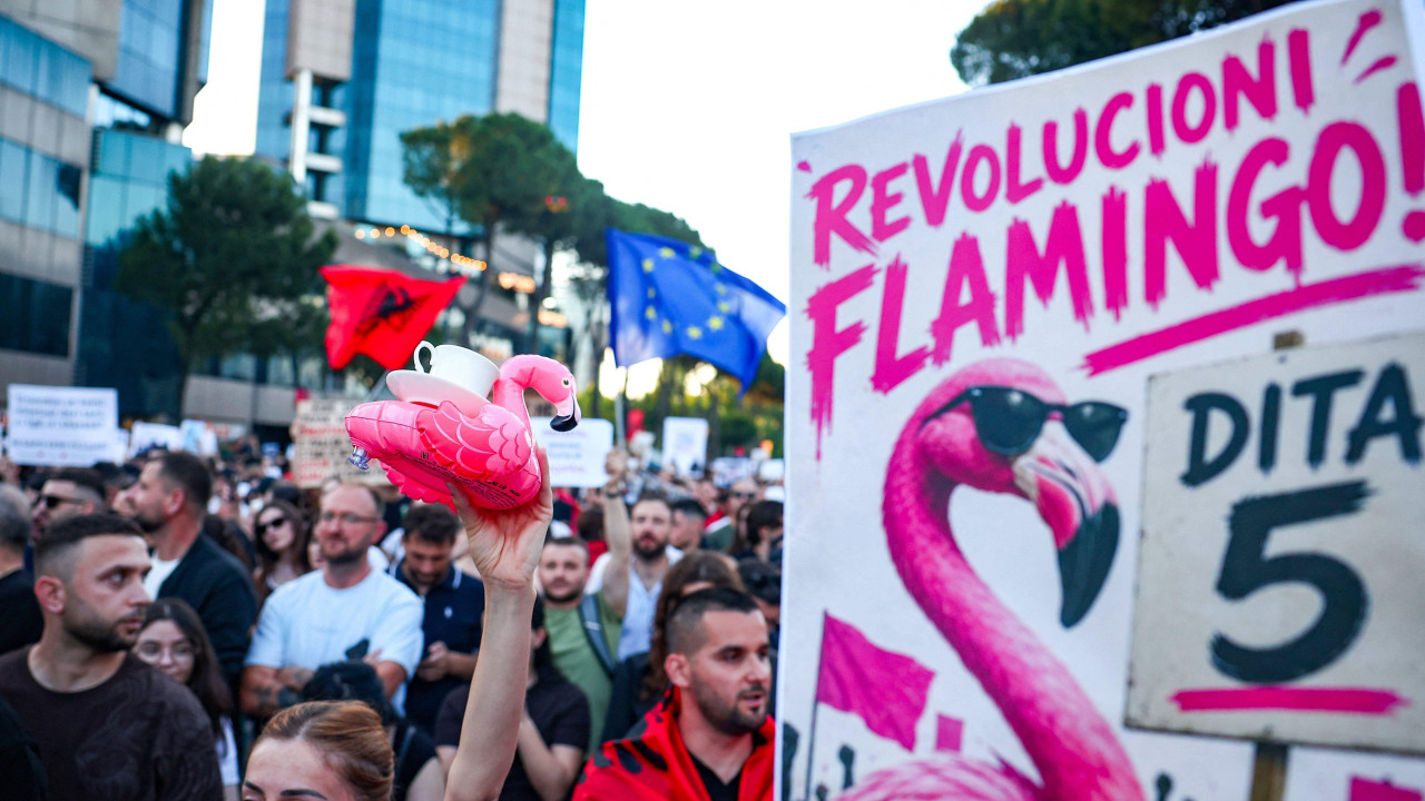 protesti u Tirani