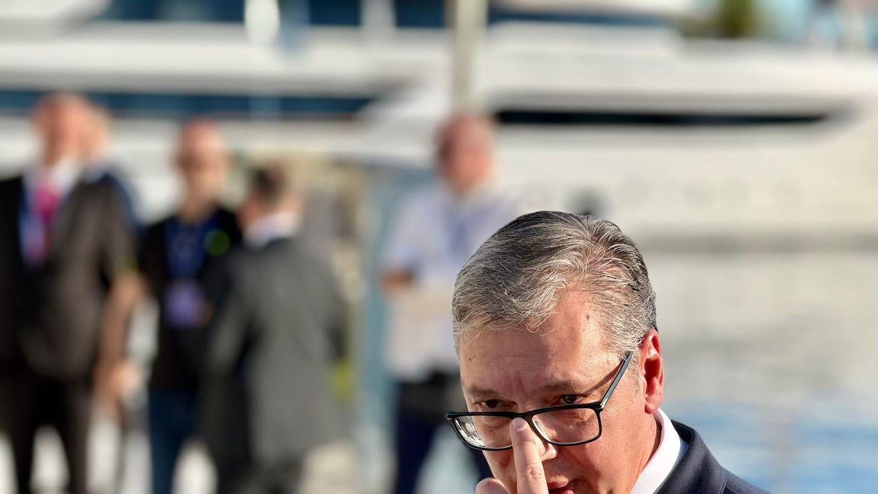 Predsednik Srbije Aleksandar Vučić
