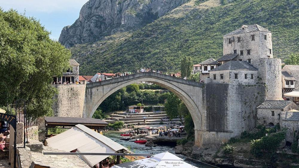mostar, stari most u mostaru