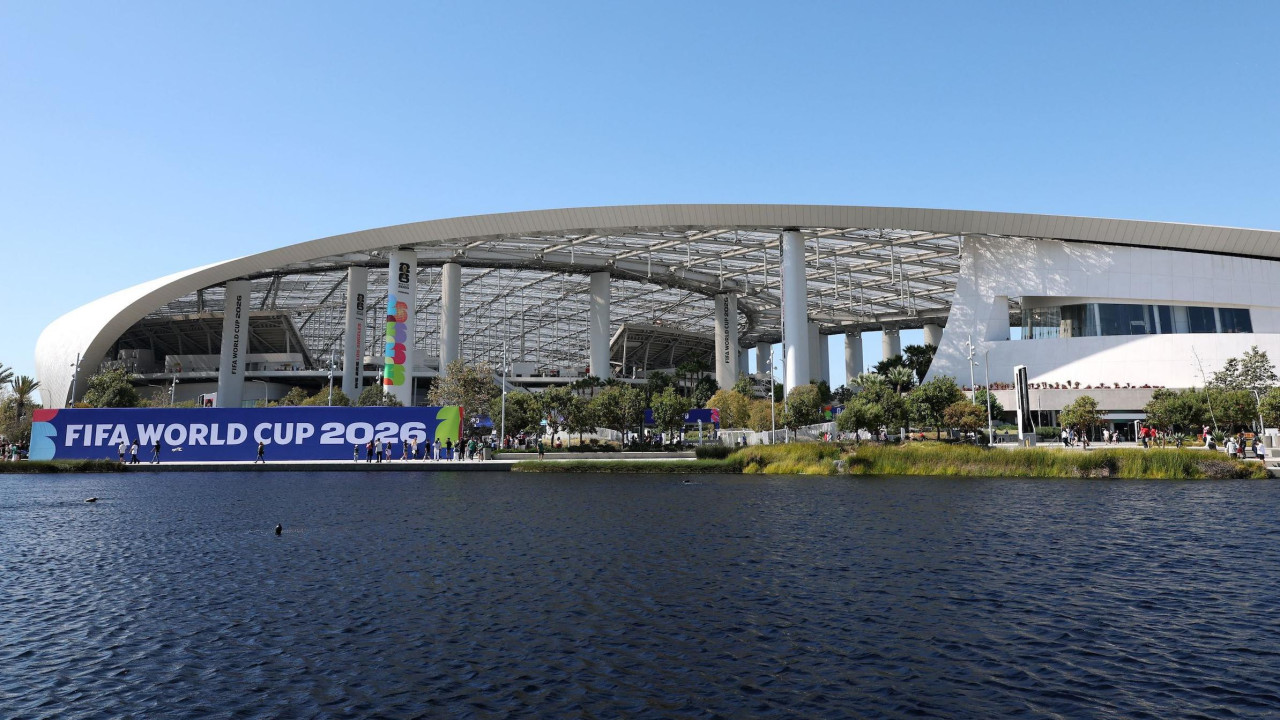 Spoljašnjost stadiona u Los Anđelesu