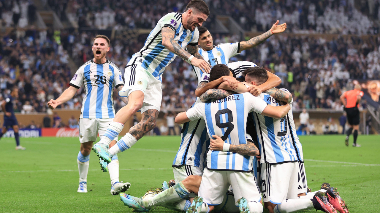 Fudbaleri Argentine na terenu